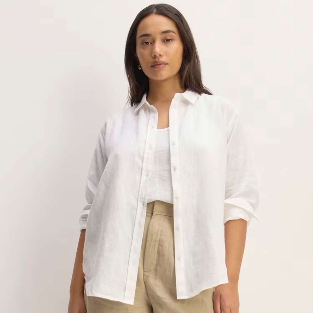Everlane The Linen Relaxed Shirt